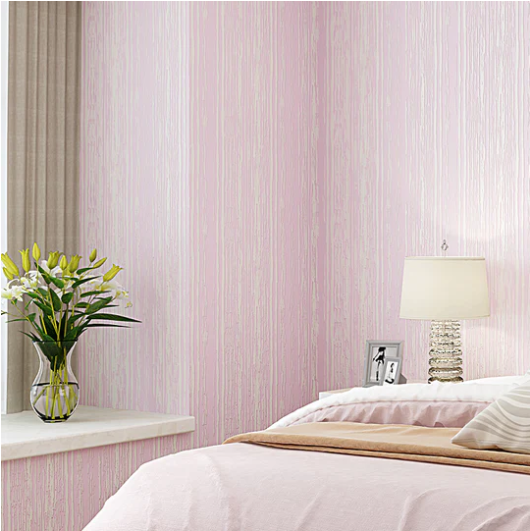 Textured Vertical Lines - Pink
